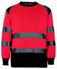 Bluza MASCOT® Montijo, kolor: czerwień hi-vis/ciemny antracyt, rozmiar: 2XL