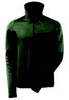 Bluza polarowa, krótkim zamkiem blyskawi, kolor: zielony mech/czerń, rozmiar: 2XL