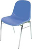 Krzesło konfer. BETA, chrom/ciemnoniebieski