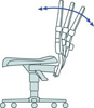 Krzesło Labor 3, imitacja skóry 9131-6902-502