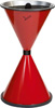 Popielnica stojąca Diablo, czerwona, wys. 770 mm