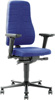 Krzesło obrot. All-In-One 2, tapicerka materiał. niebieska (9643-6802)