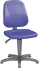 Krzesło Unitec 1, tapic. materiał. niebieska, 9650-CI02