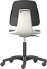 Krzesło obrotowe robocze (laboratoryjne) Labsit 2, na kółkach, pianka poliuretanowa, kolor biały