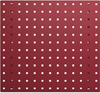 Płyta perforowana perfo, 1486 x 457 mm, RAL 3004 czerwony