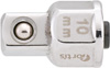 Adapter do końcówek wymiennych klucza nasadowego do kluczy z grzechotką, 10 mm