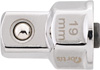 Adapter do końcówek wymiennych klucza nasadowego do kluczy z grzechotką, 19 mm