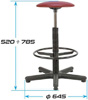 Krzesło Goliat TS12 + Ring Base
