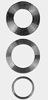 Pierścień redukcyjny do tarcz pilarskich, 16 x 12,75 x 1,2 mm