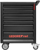 Wózek warsztatowy Gedmaster R2207 1005, z 7 szufladami, z zestawem 273 narzędzi