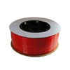 Przewód prosty poliuretanowy czerwony - 12 mm x 8 mm, rolka 100 m
